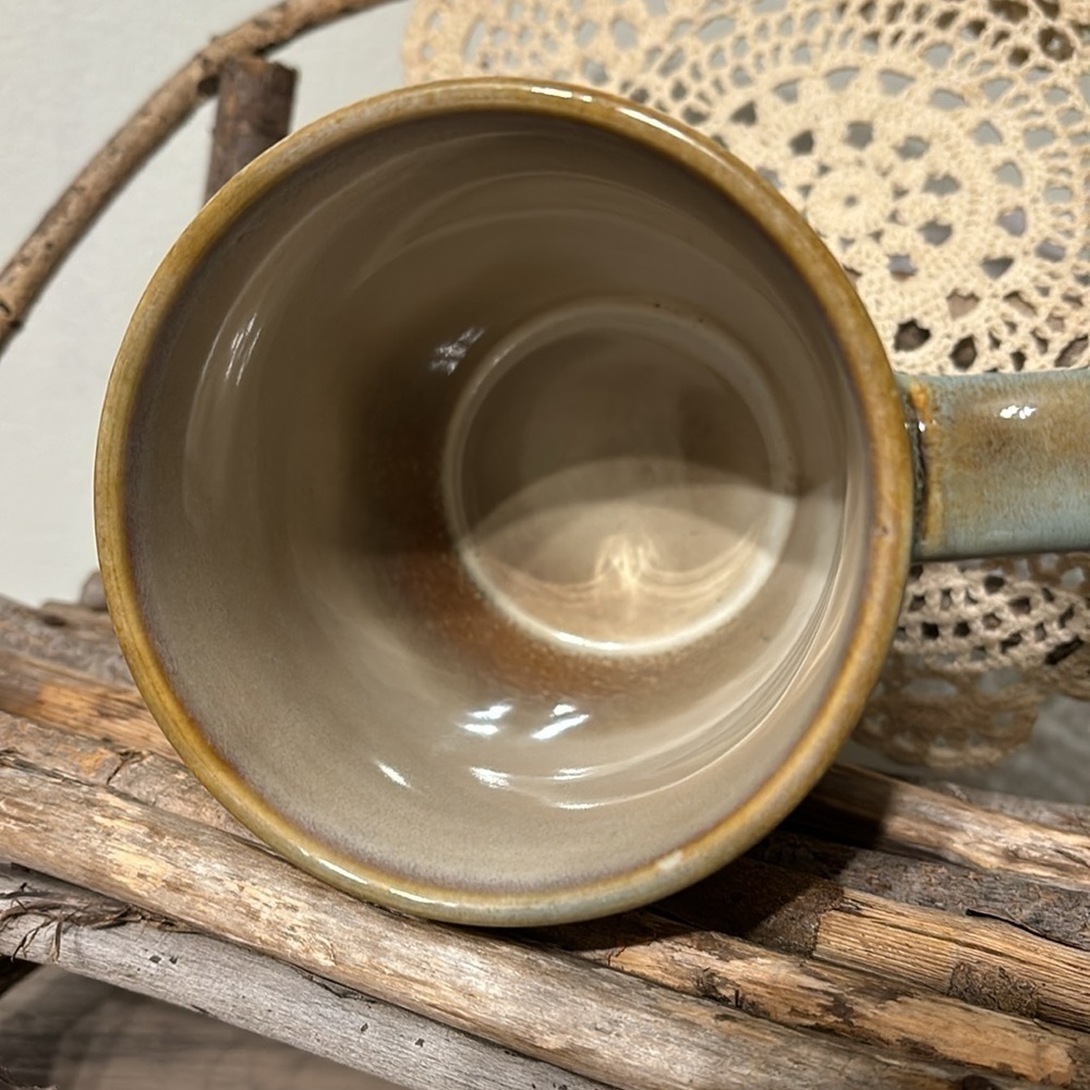 PRE OWNED GIBSON OWL COFFEE MUG EMBOSSED/TEXTURED CERAMIC - Picture 9 of 13
